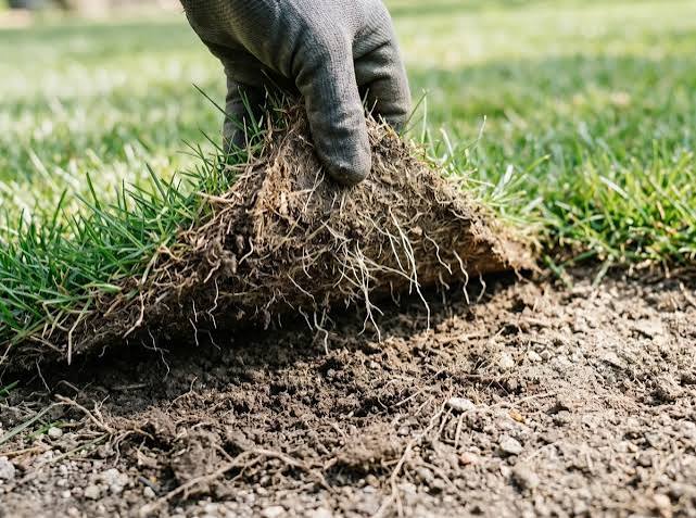 How to tell if new sod is taking root