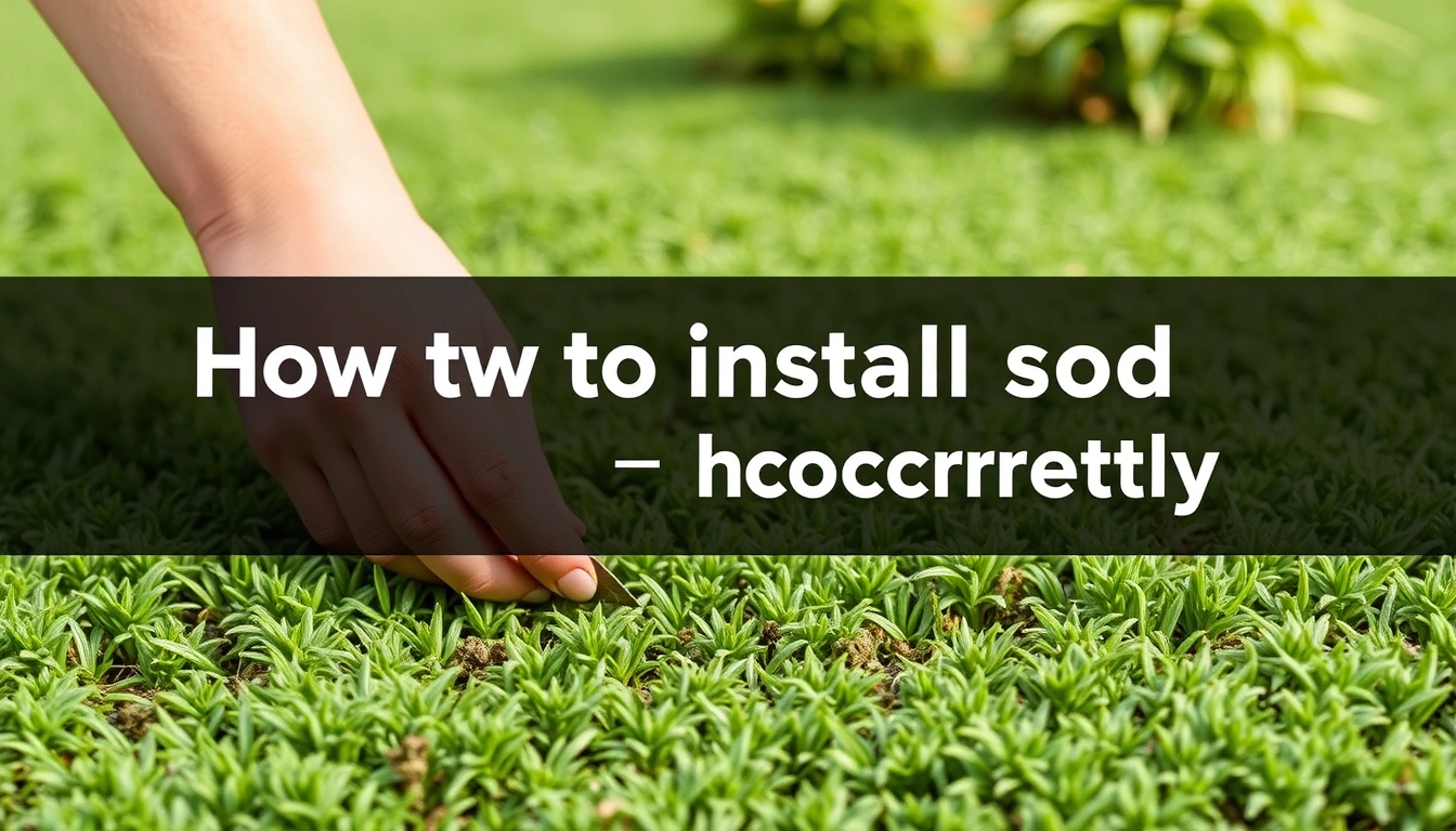 How to install sod correctly — The Complete Guide How to install sod correctly — The Complete Guide