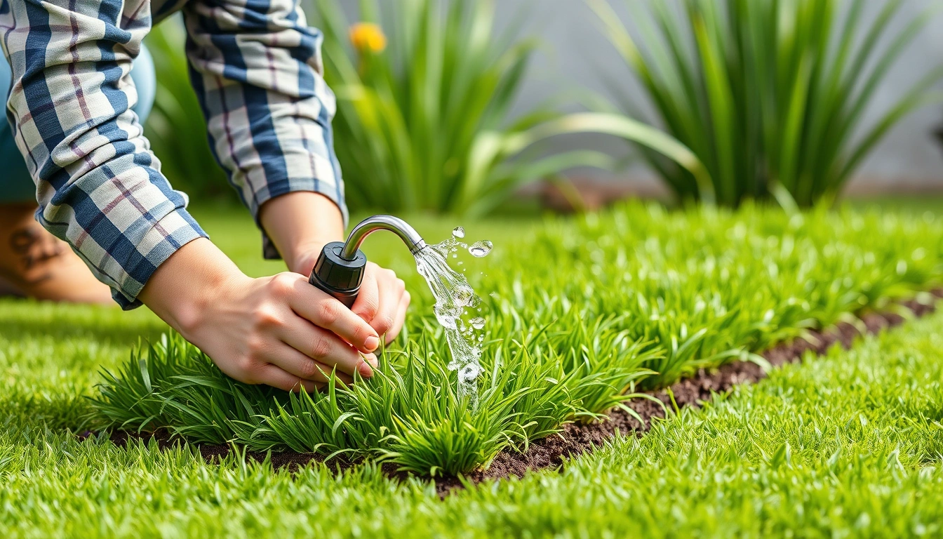 How to water new sod after installation How to water new sod after installation