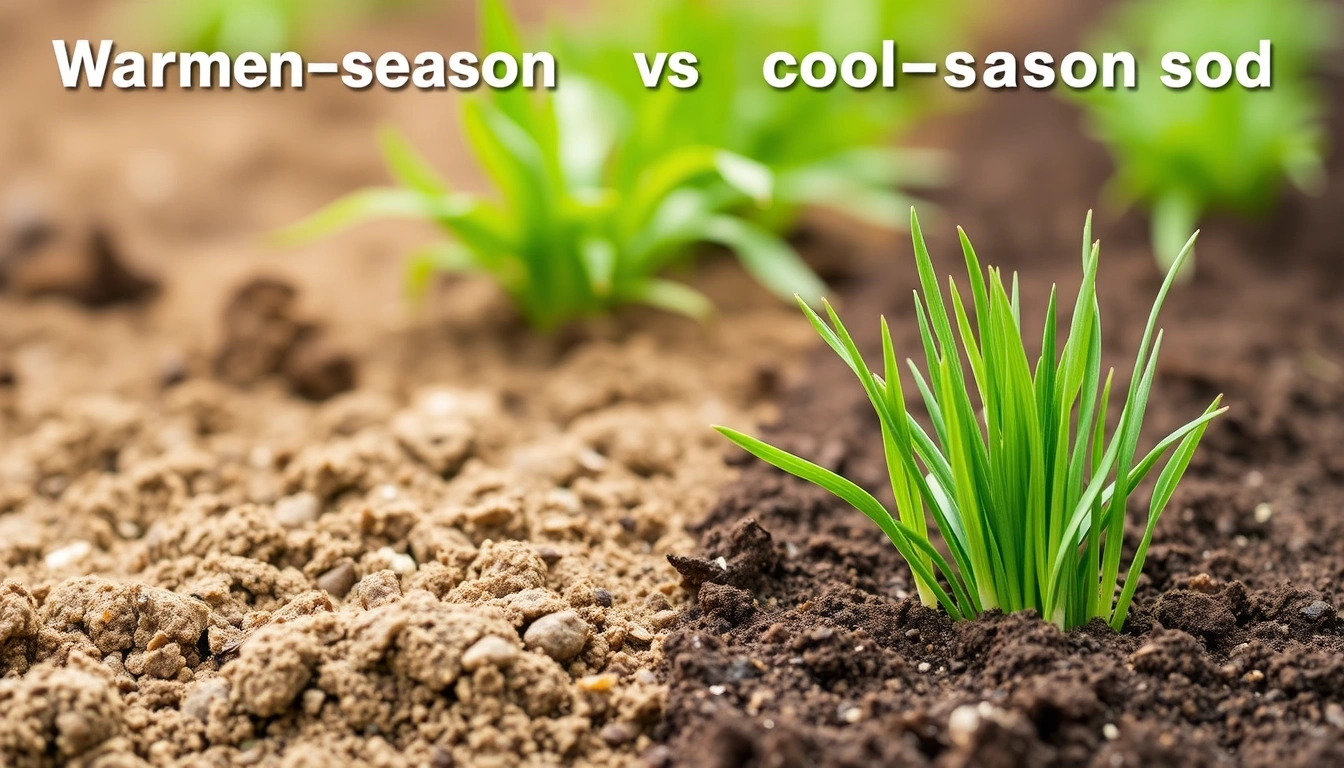 Warm-season vs cool-season sod: which is right for your region? Warm-season vs cool-season sod: which is right for your region?